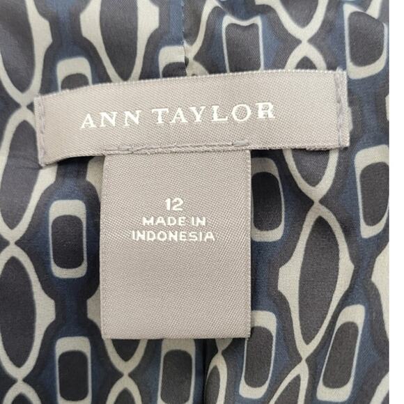 Anne Klein Blazer Womens Size 12 Navy Corpcore Office Attire Preppy Classiccore - Picture 7 of 7